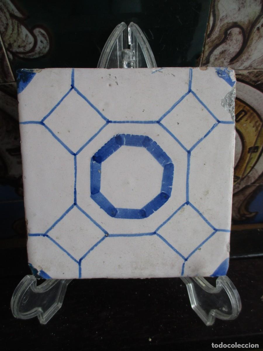 Antig&uuml;edades: Azulejo antiguo siglo XIX - Foto 1
