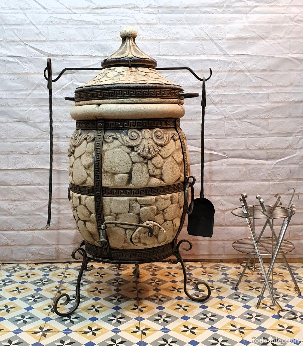 Antig&uuml;edades: Parrilla Tandoro de piedra - Foto 2