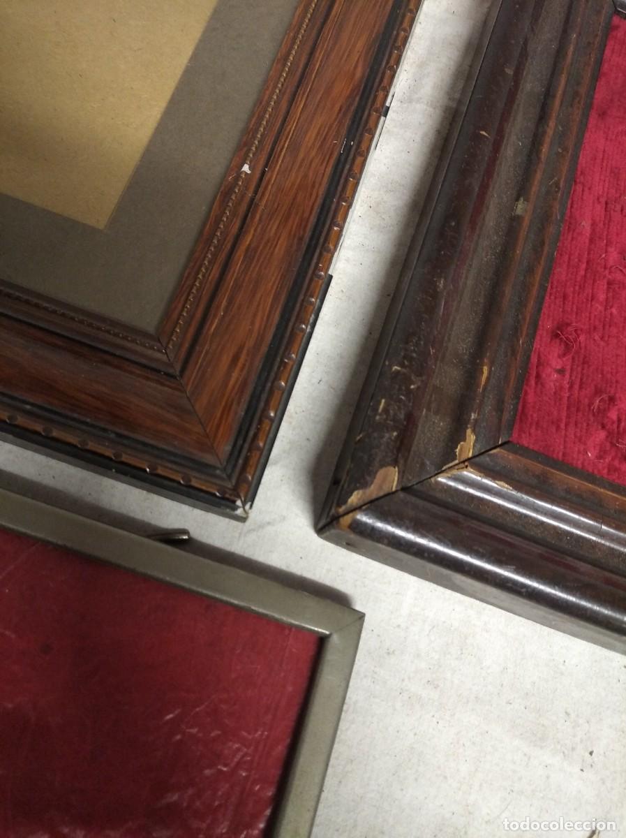 Antig&uuml;edades: LOTE DE 3 ANTIGUOS MARCOS - Foto 2