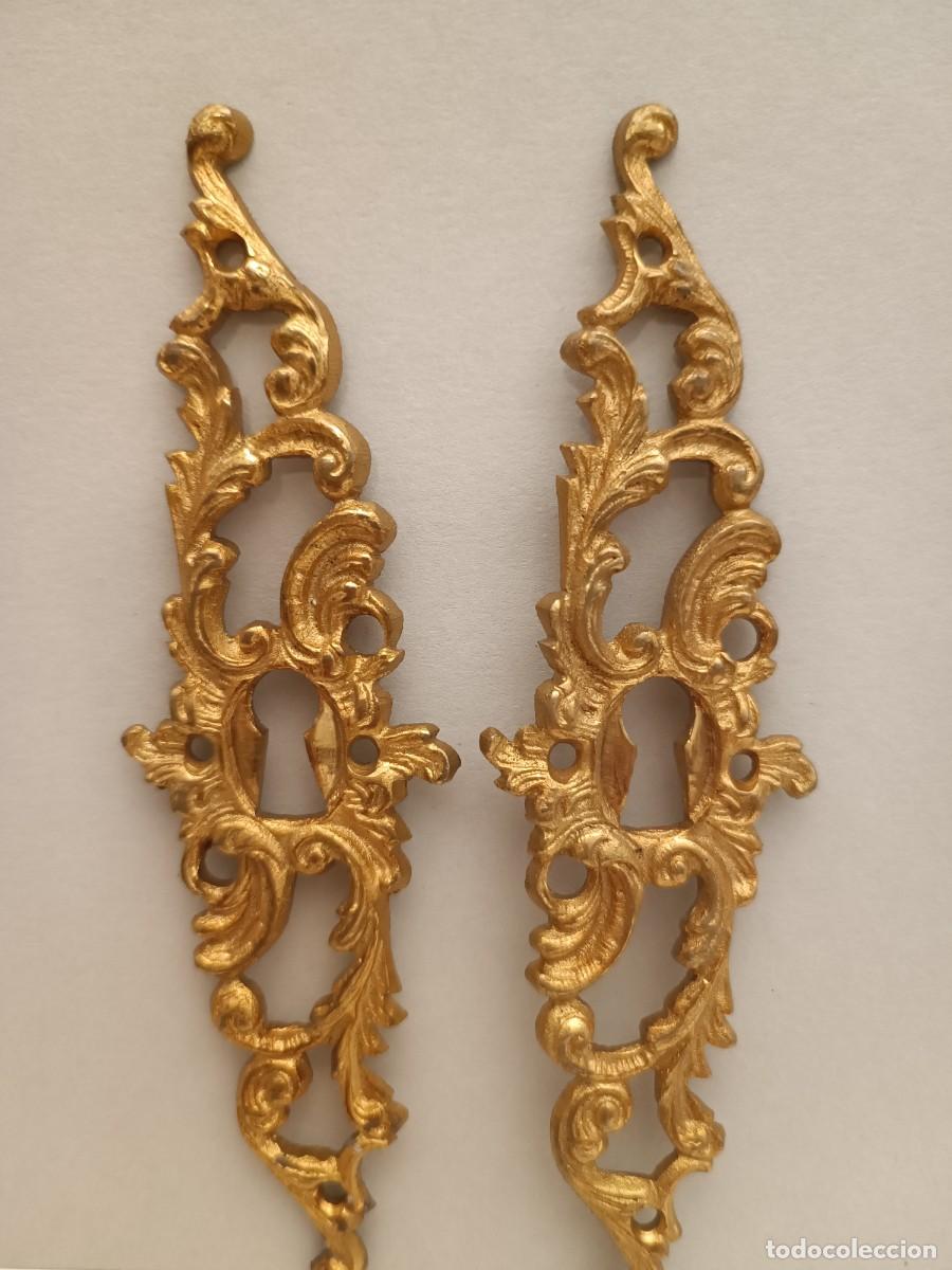 Antiquit&eacute;s: PAREJA DE BOCALLAVES ESTILO LUIS XV PRINCIPIOS S.XX