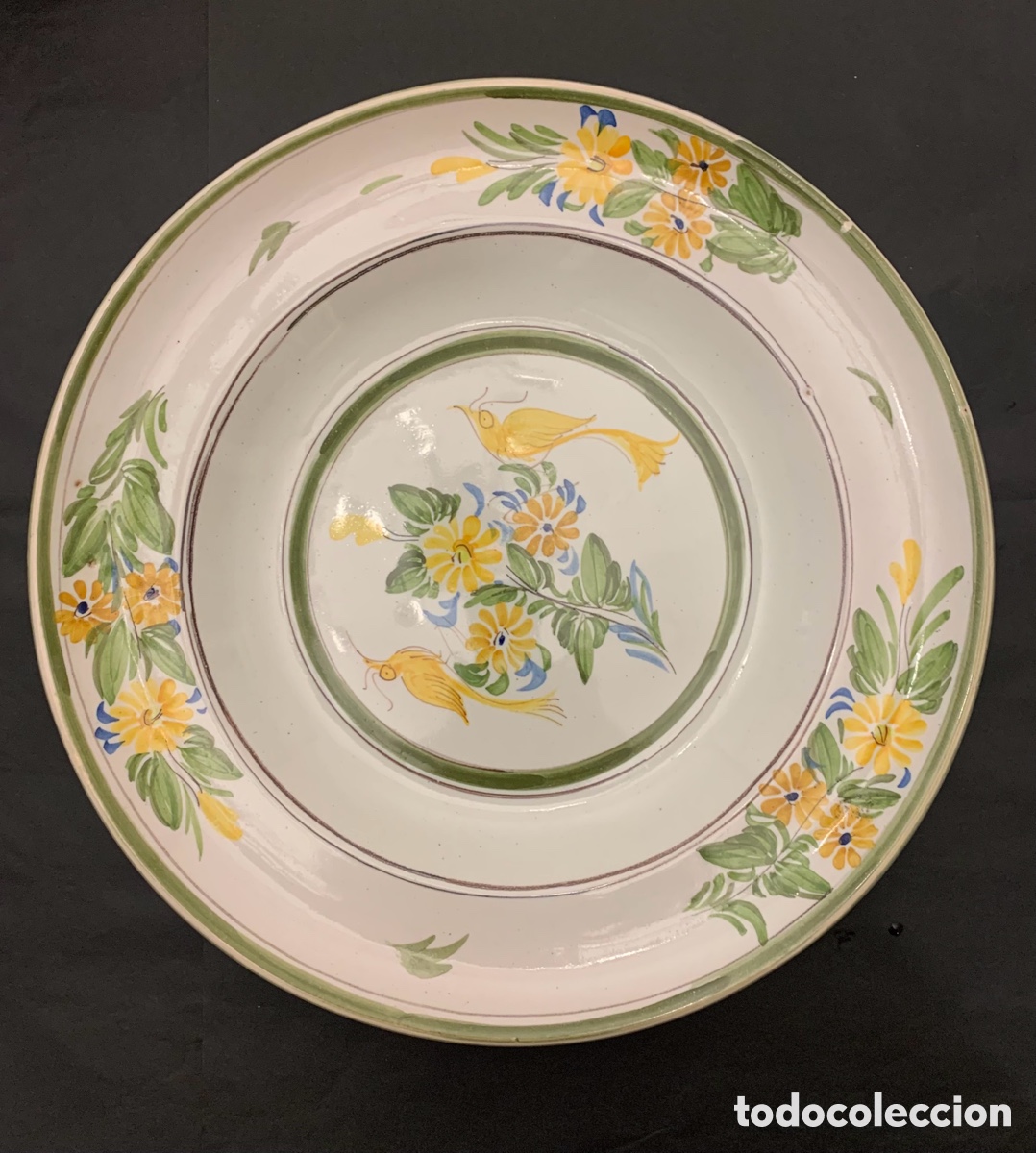 Antig&uuml;edades: Plato de Manises. S.XIX - Foto 1