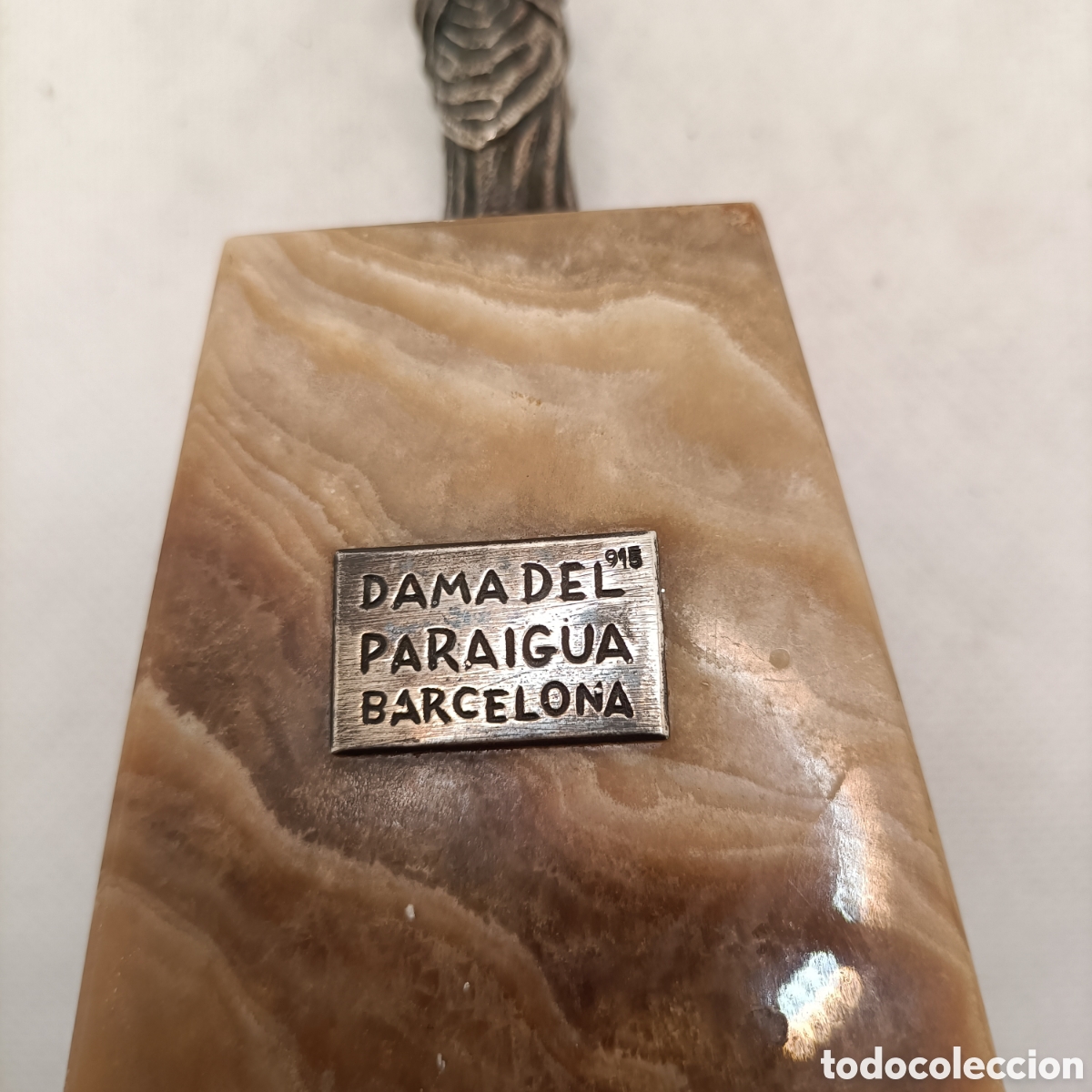 Antig&uuml;edades: Dama del Paraguas en Plata - Foto 7