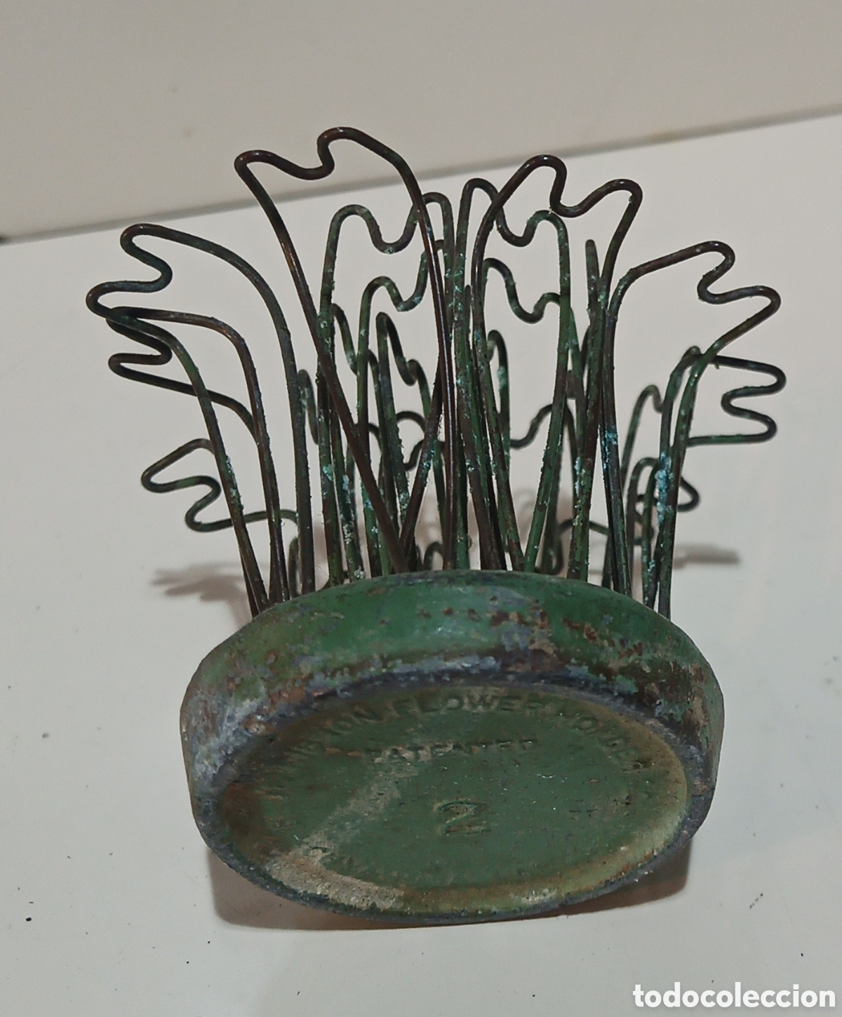Antig&uuml;edades: Soporte flores a&ntilde;os 30 - Foto 2