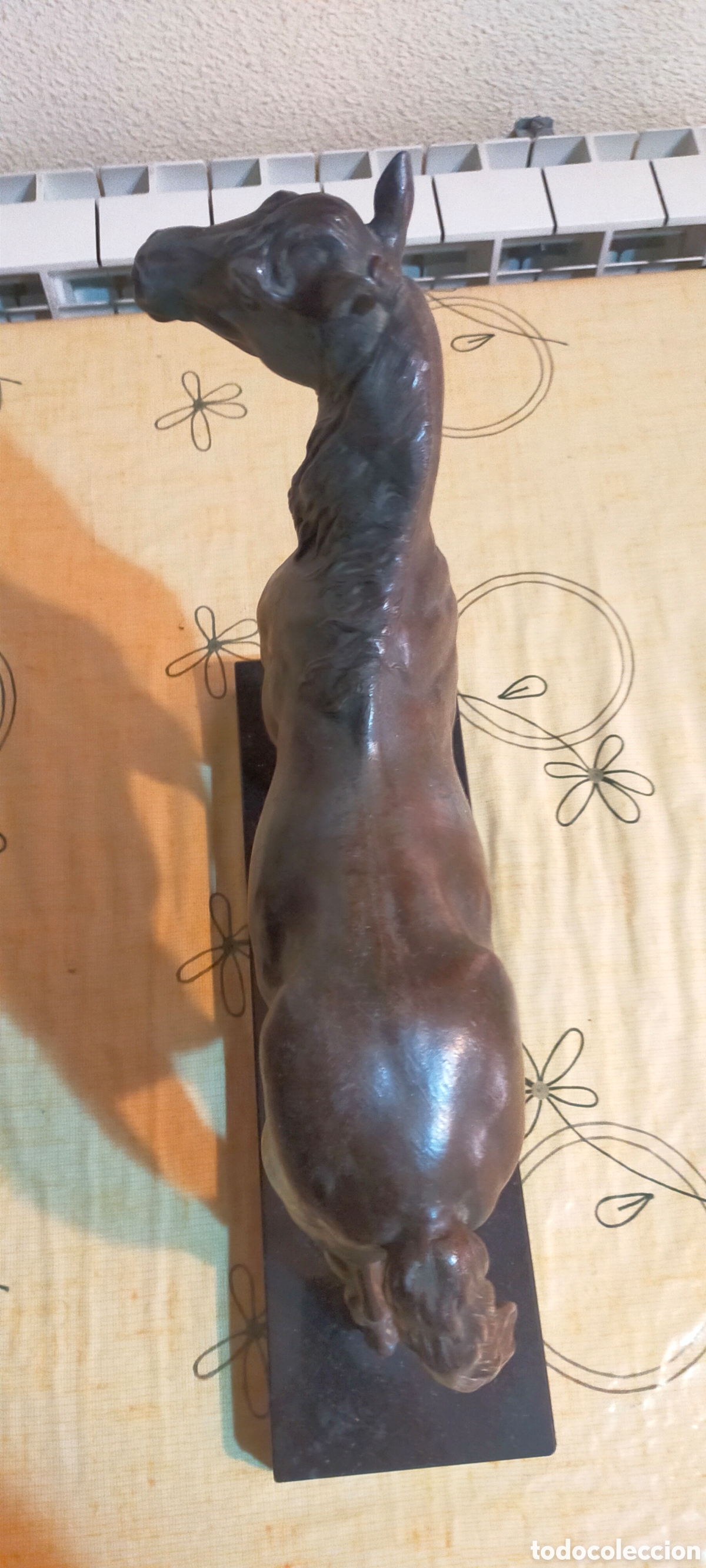 Antig&uuml;edades: Escultura de Bronce Caballo - Foto 4