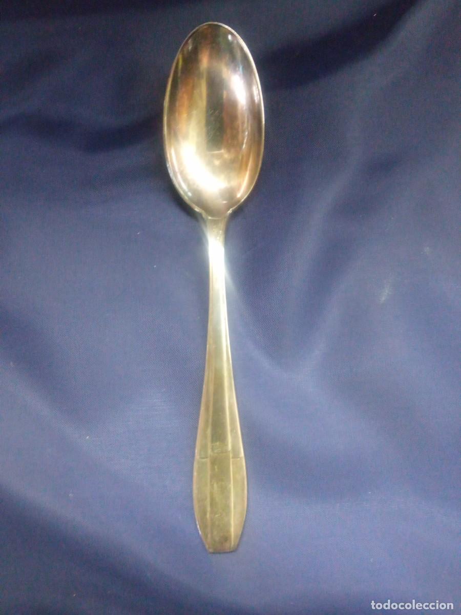 Antig&uuml;edades: J.6 cucharas de postre - Foto 2