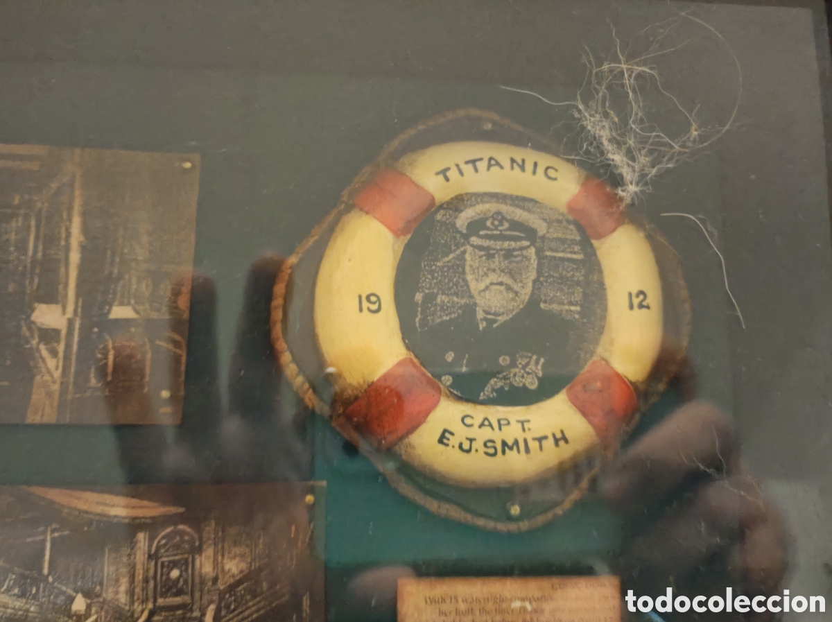 Antig&uuml;edades: Barco relieve Titanic - Foto 4