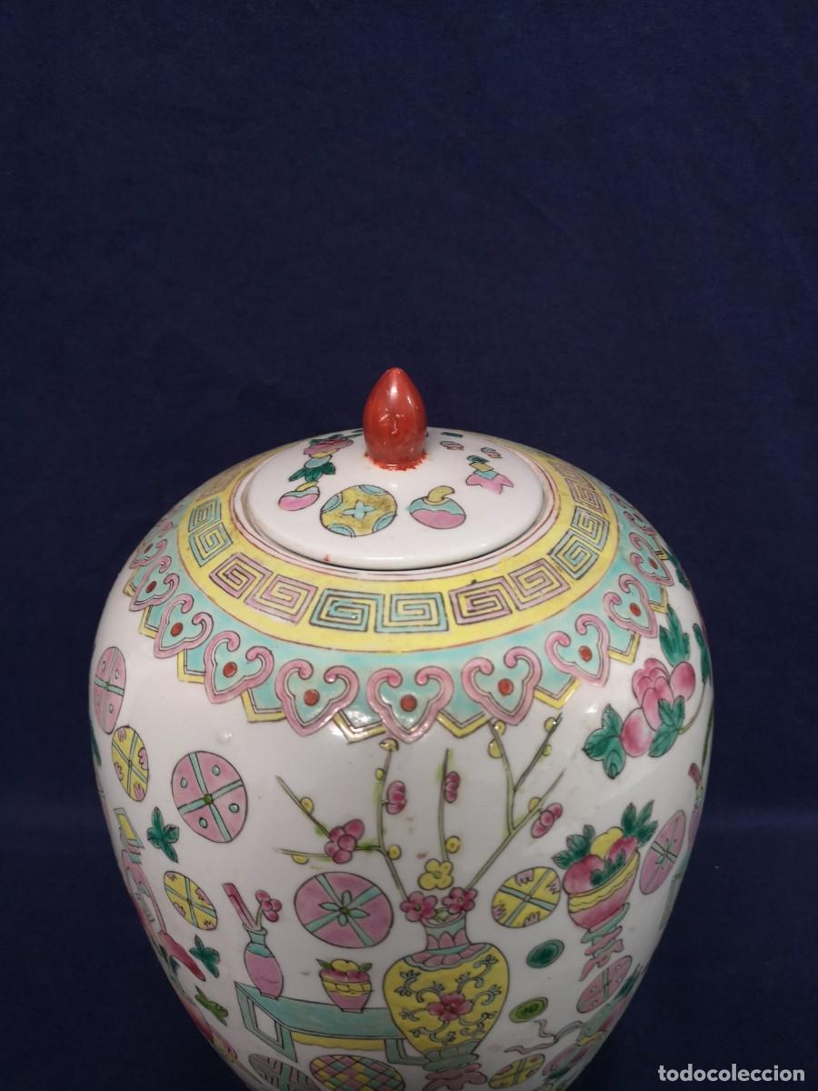Antig&uuml;edades: TIBOR CHINO EN PORCELANA - Foto 2