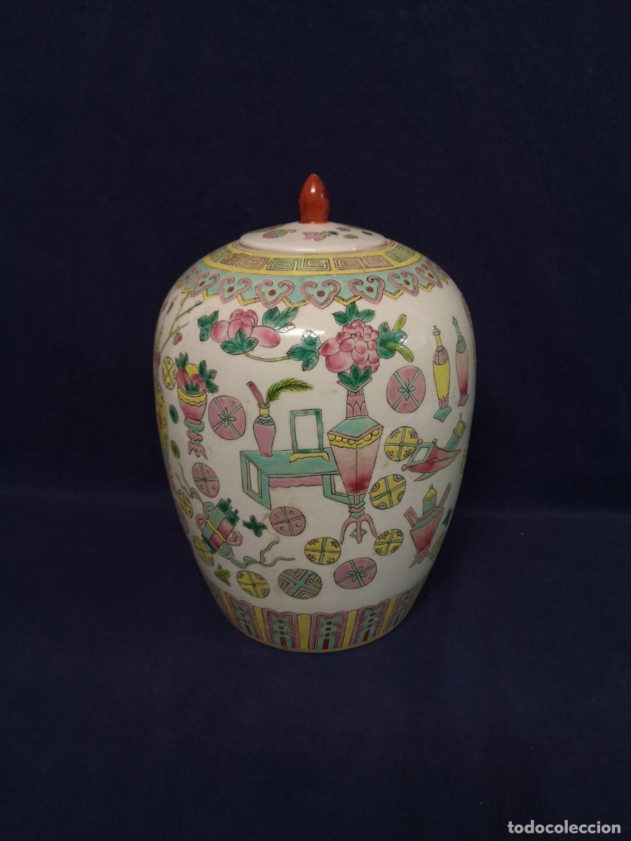 Antig&uuml;edades: TIBOR CHINO EN PORCELANA - Foto 4
