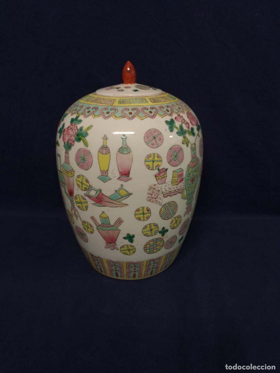 Antig&uuml;edades: TIBOR CHINO EN PORCELANA - Foto 5