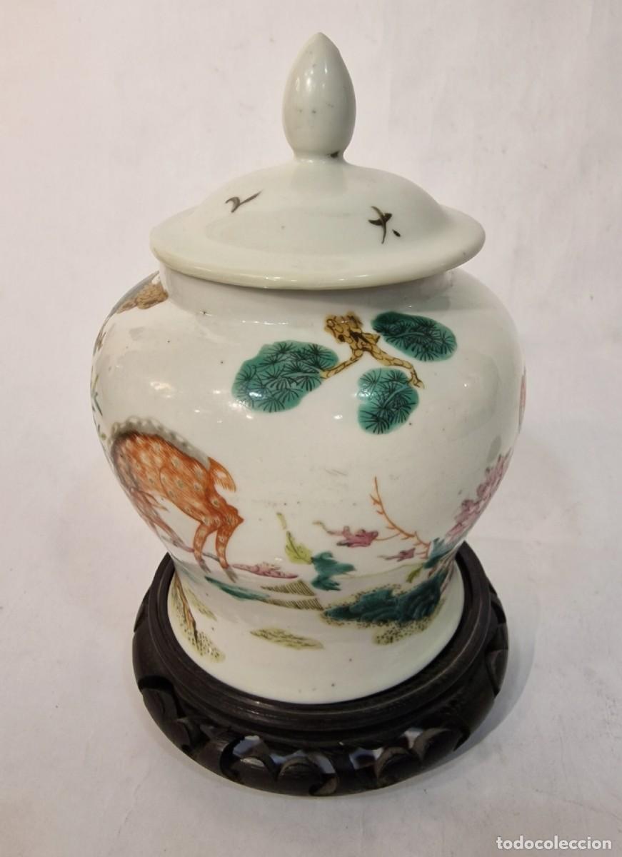 Antig&uuml;edades: Tibor porcelana china - Foto 2