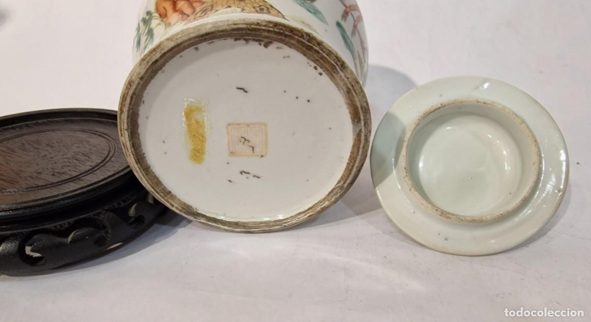Antig&uuml;edades: Tibor porcelana china - Foto 6