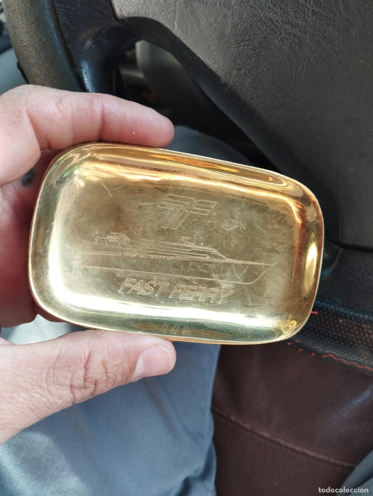 Antig&uuml;edades: JABONERA DE BRONCE-FAST FERRY - Foto 2