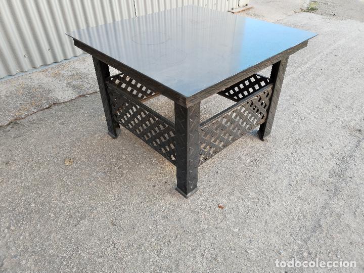 Antig&uuml;edades: mesa baja metalica - Foto 5