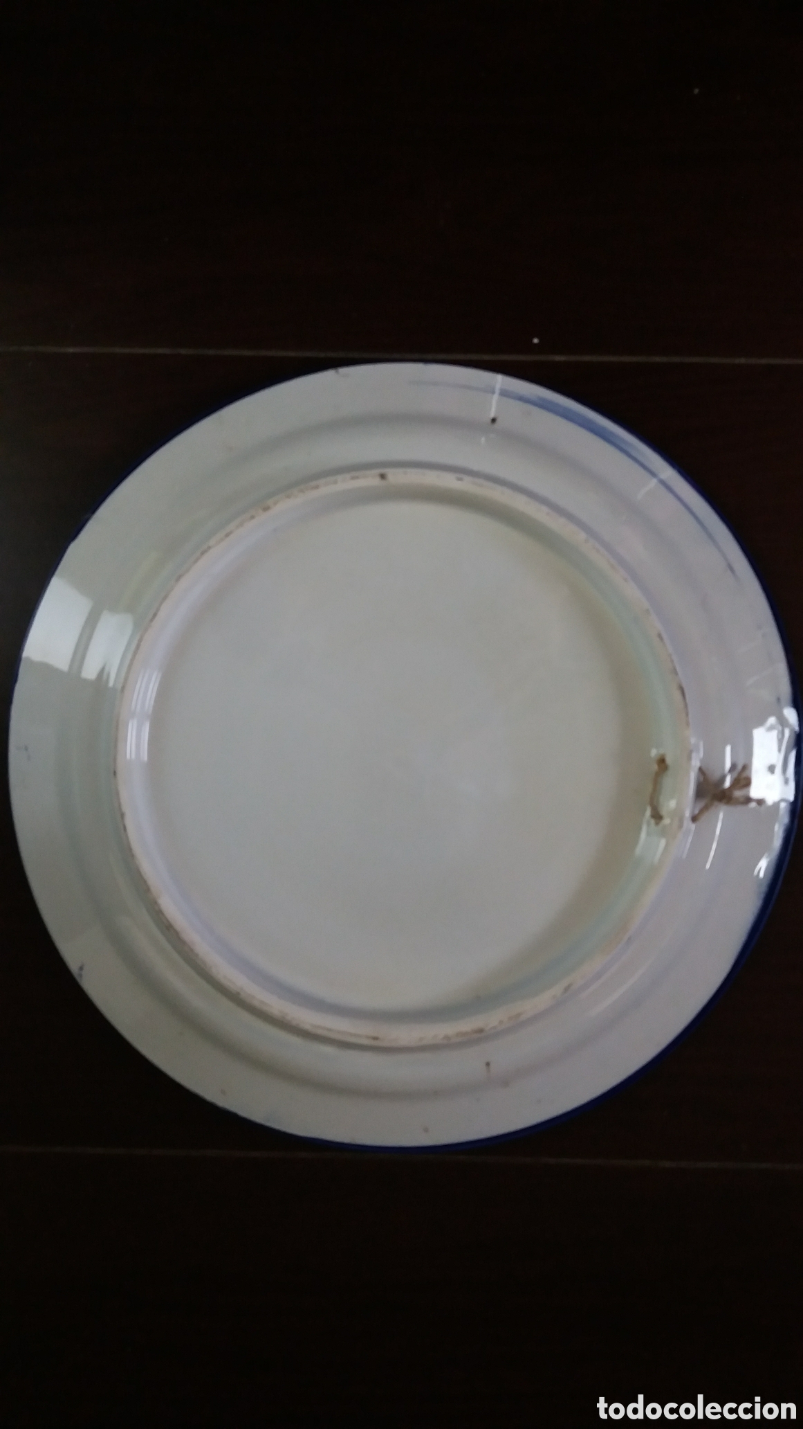 Antig&uuml;edades: PLATO CER&Aacute;MICA 31cm diametro - Foto 3