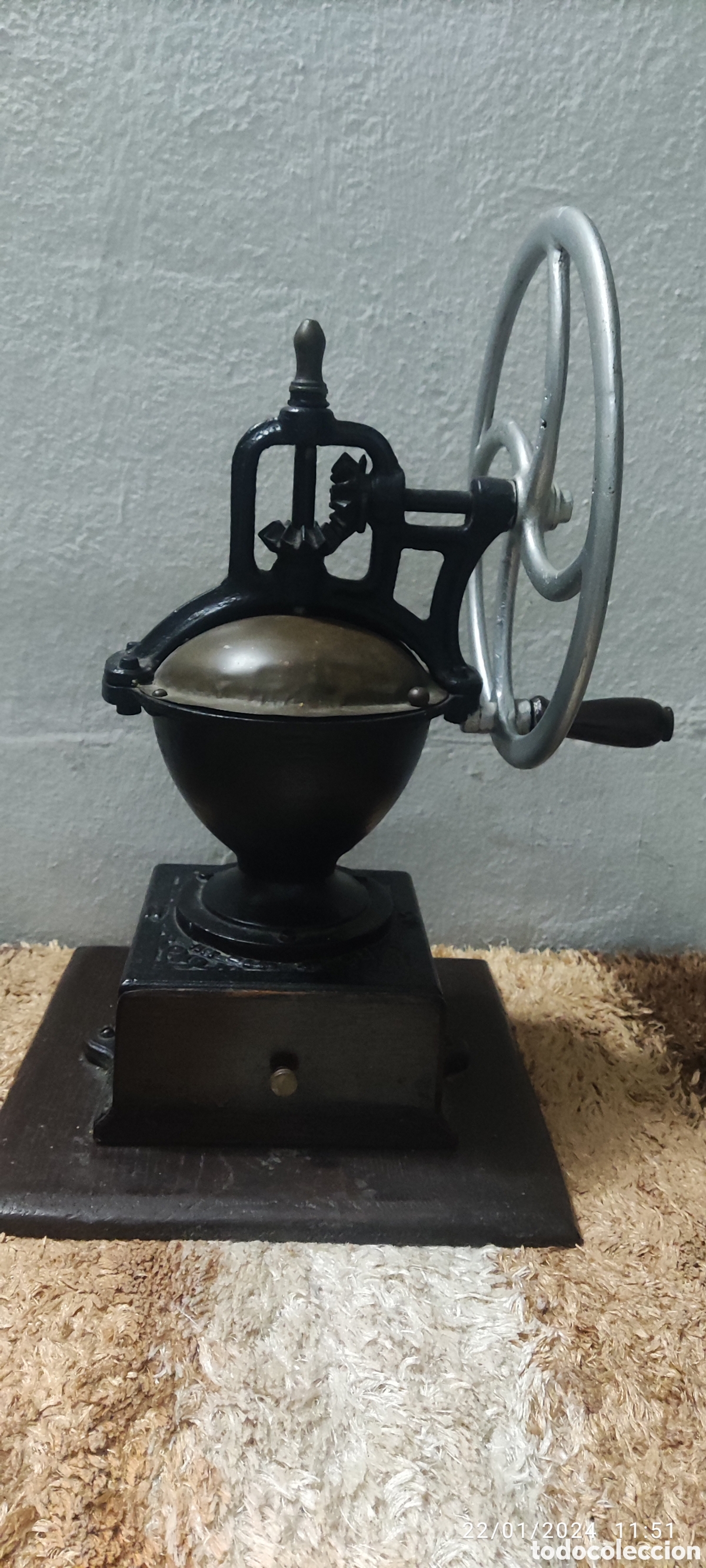 Antig&uuml;edades: Molinillo de caf&eacute; - Foto 3