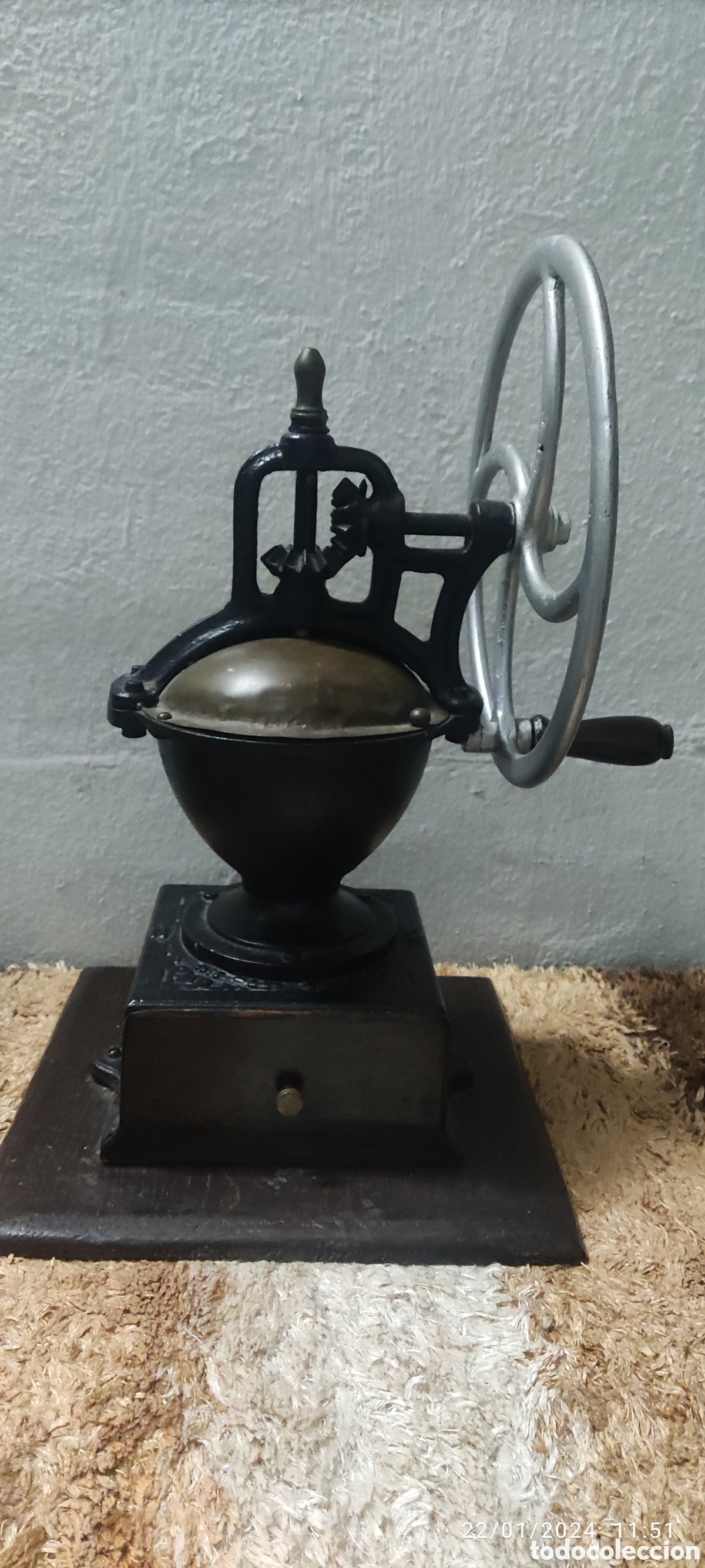 Antig&uuml;edades: Molinillo de caf&eacute; - Foto 4