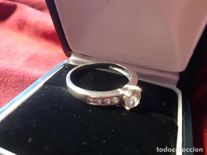 Antig&uuml;edades: Anillo plata 925 y circonitas - Foto 3