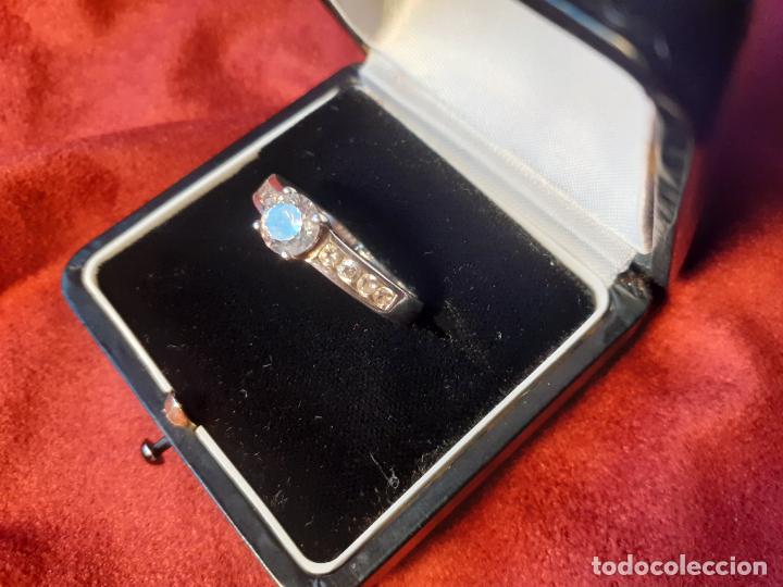Antig&uuml;edades: Anillo plata 925 y circonitas - Foto 5