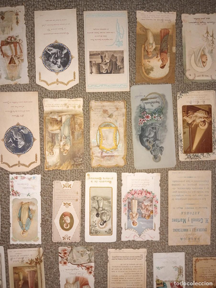 Antig&uuml;edades: Lote de 182 recordatorios 1920 - Foto 14