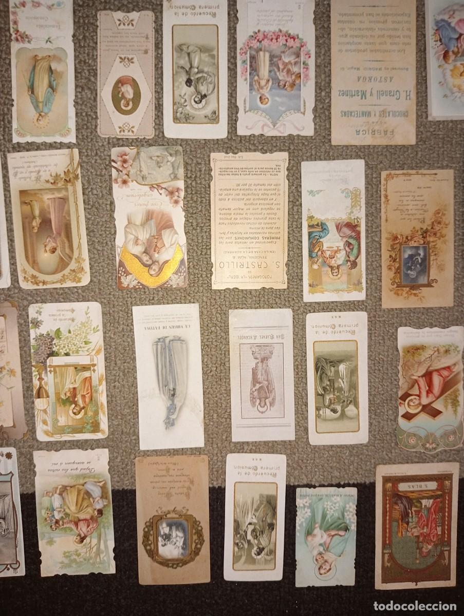 Antig&uuml;edades: Lote de 182 recordatorios 1920 - Foto 15