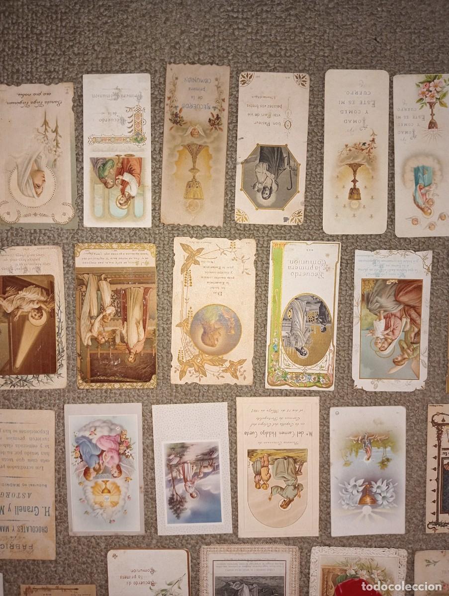 Antig&uuml;edades: Lote de 182 recordatorios 1920 - Foto 16