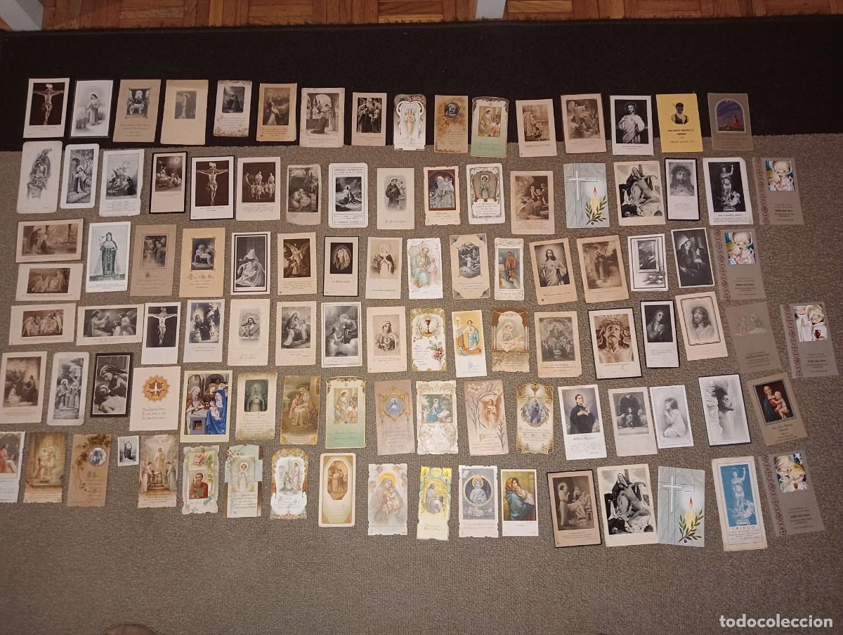 Antig&uuml;edades: Lote de 182 recordatorios 1920 - Foto 17
