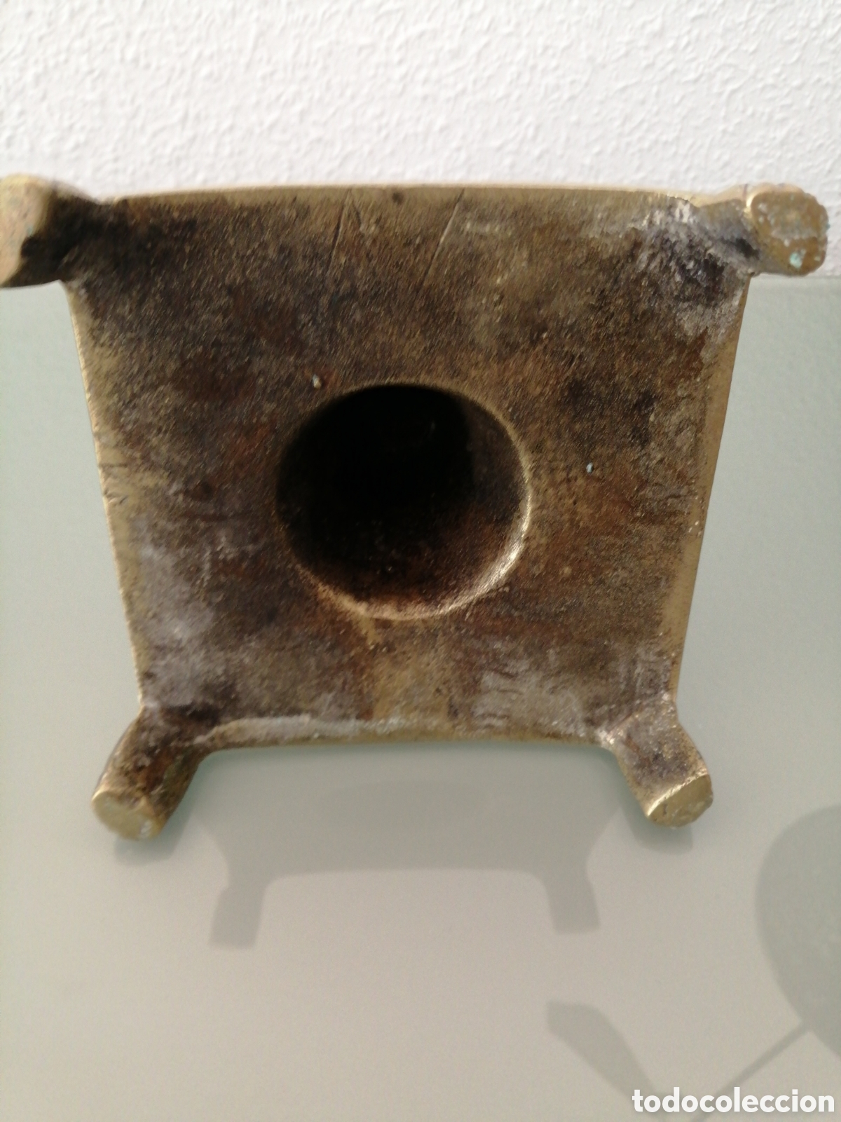 Antig&uuml;edades: Palmatoria bronce - Foto 3