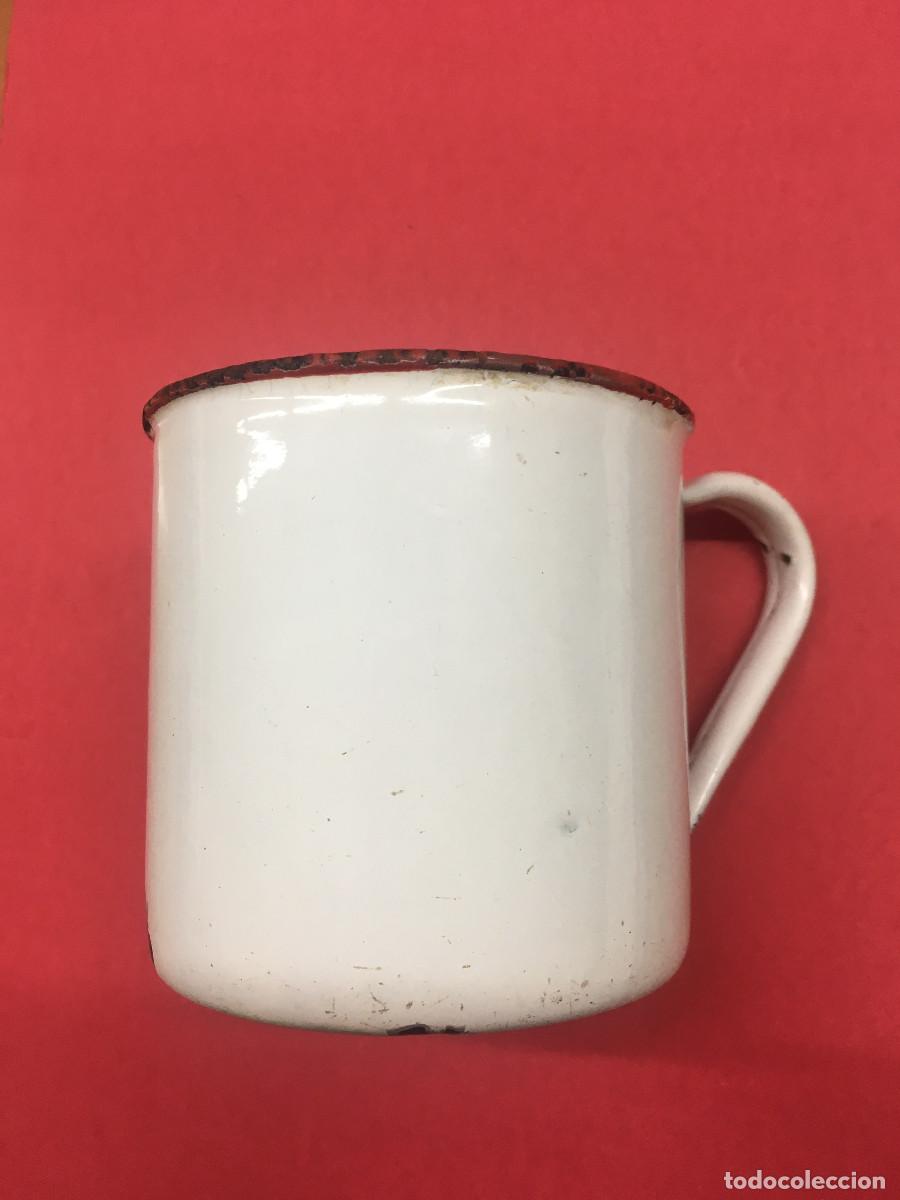 Antig&uuml;edades: TAZA ANTIGUA ESMALTADA - Foto 2