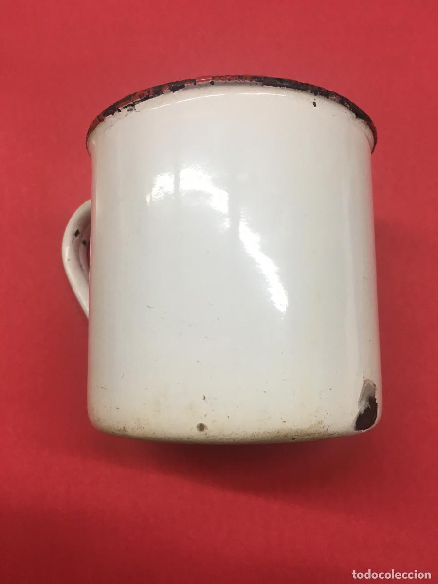 Antig&uuml;edades: TAZA ANTIGUA ESMALTADA - Foto 4