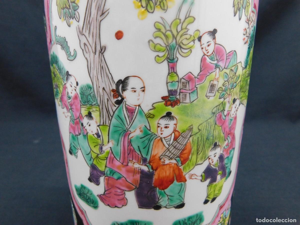 Antig&uuml;edades: JARRO PORCELANA CHINA - Foto 3