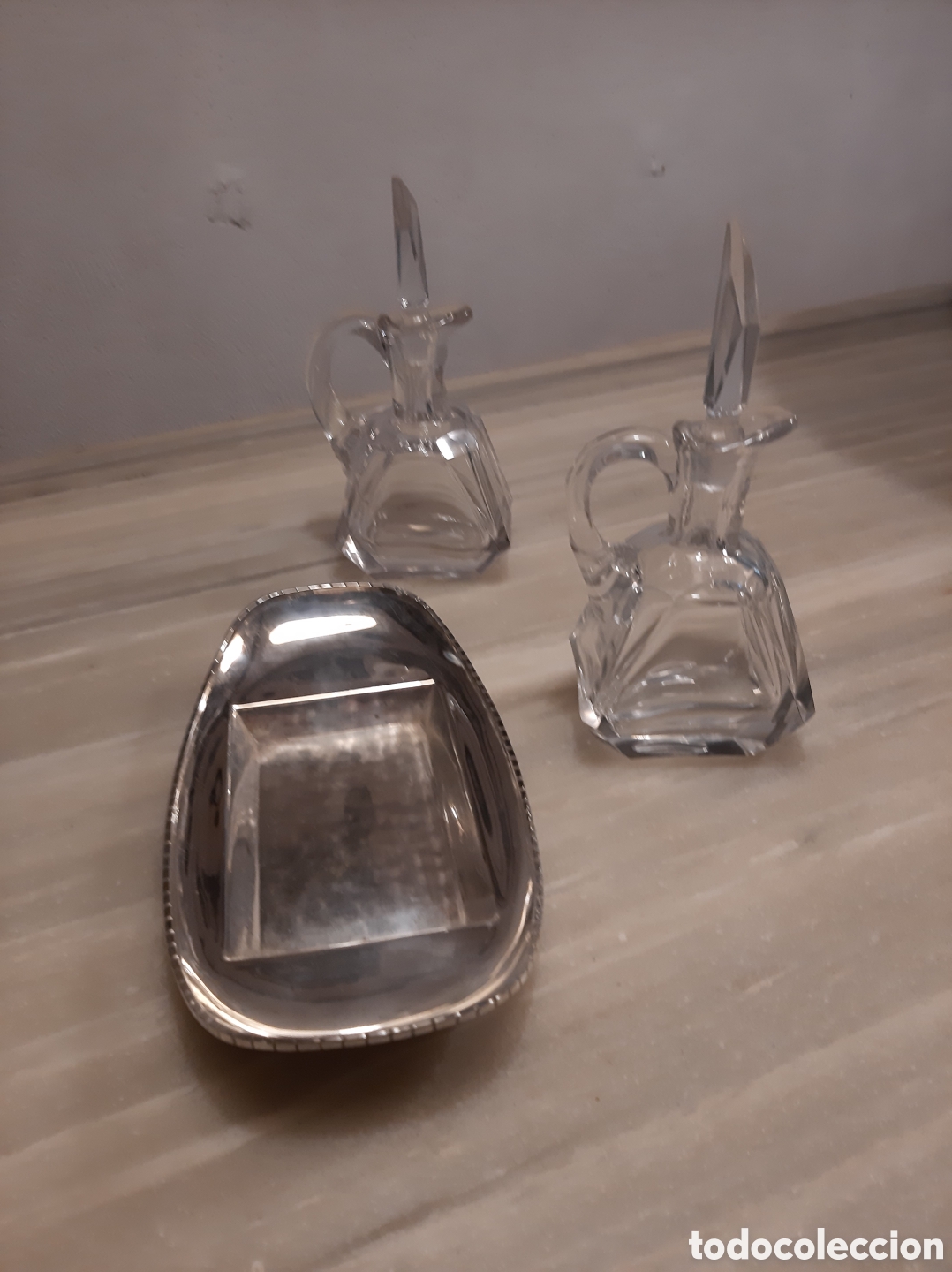 Antig&uuml;edades: Antigua vinajera de plata - Foto 4