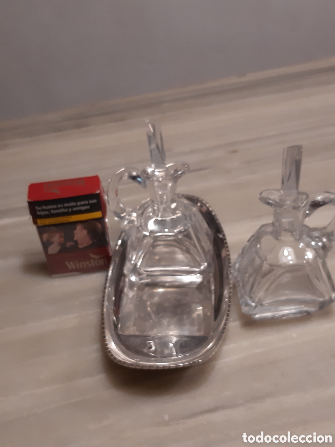 Antig&uuml;edades: Antigua vinajera de plata - Foto 9