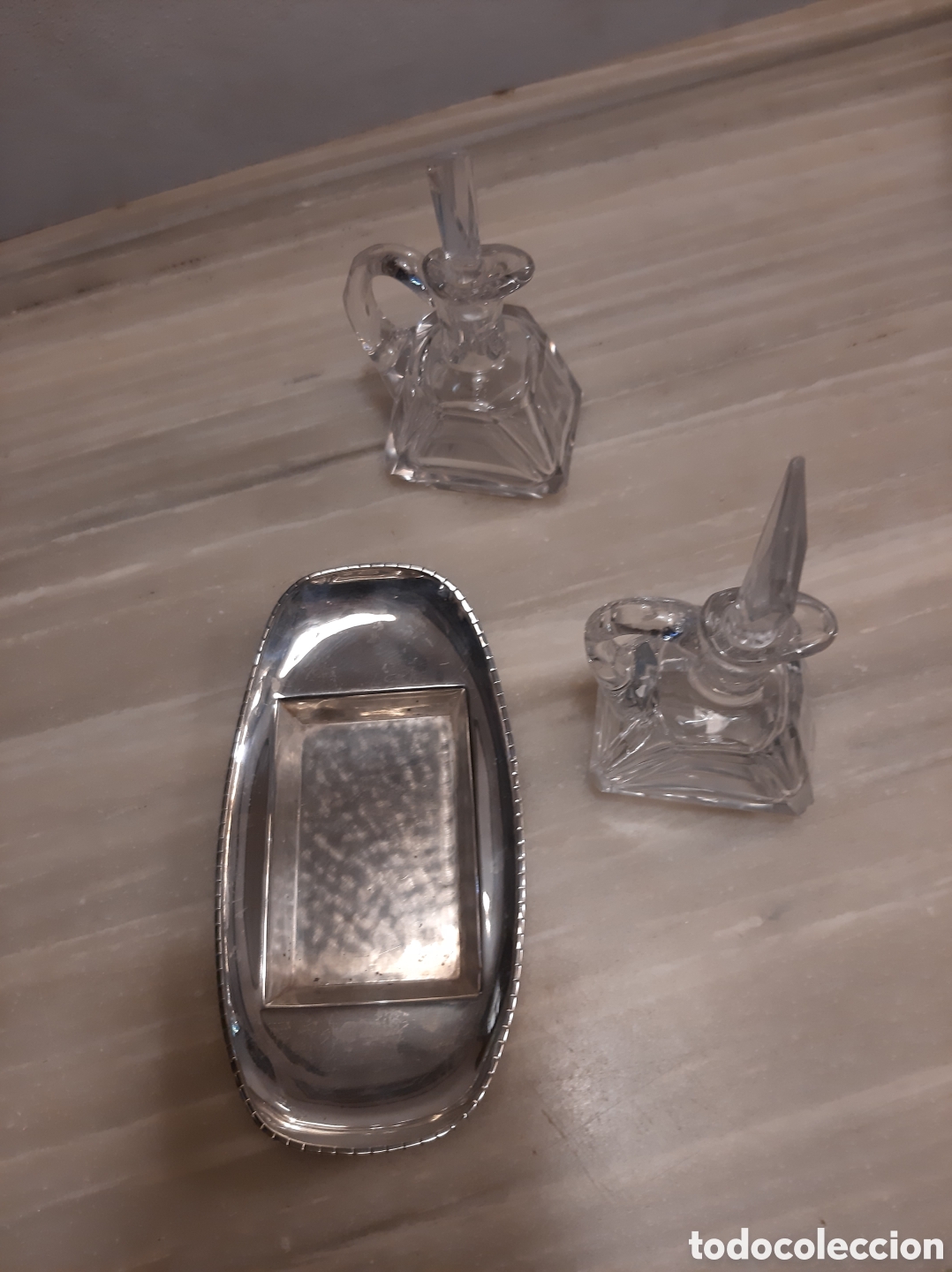 Antig&uuml;edades: Antigua vinajera de plata - Foto 12