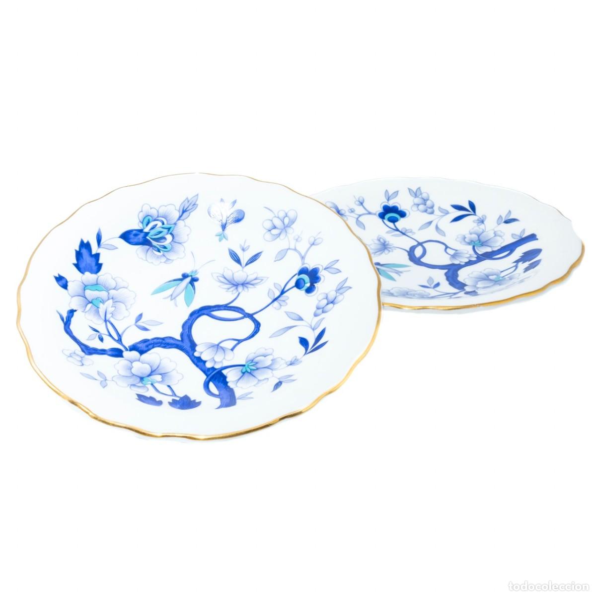 Antig&uuml;edades: Platillos Porcelana Inglesa - Foto 1
