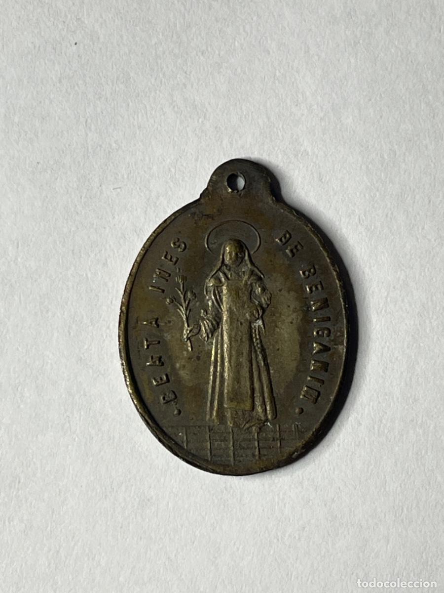 Antig&uuml;edades: Medalla de la Beata In&eacute;s de Beniganim - Foto 1