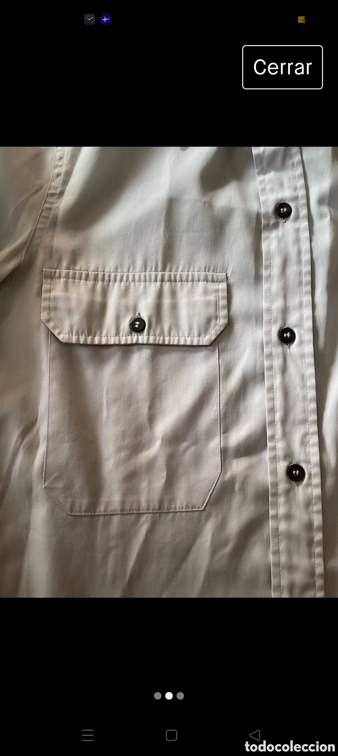 Antig&uuml;edades: Camisa Aviaci&oacute;n unisex - Foto 2