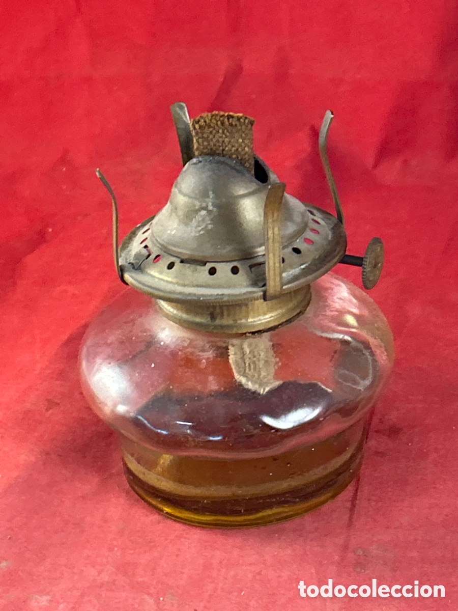 Antig&uuml;edades: quinqu&eacute; l&aacute;mpara de aceite - Foto 3