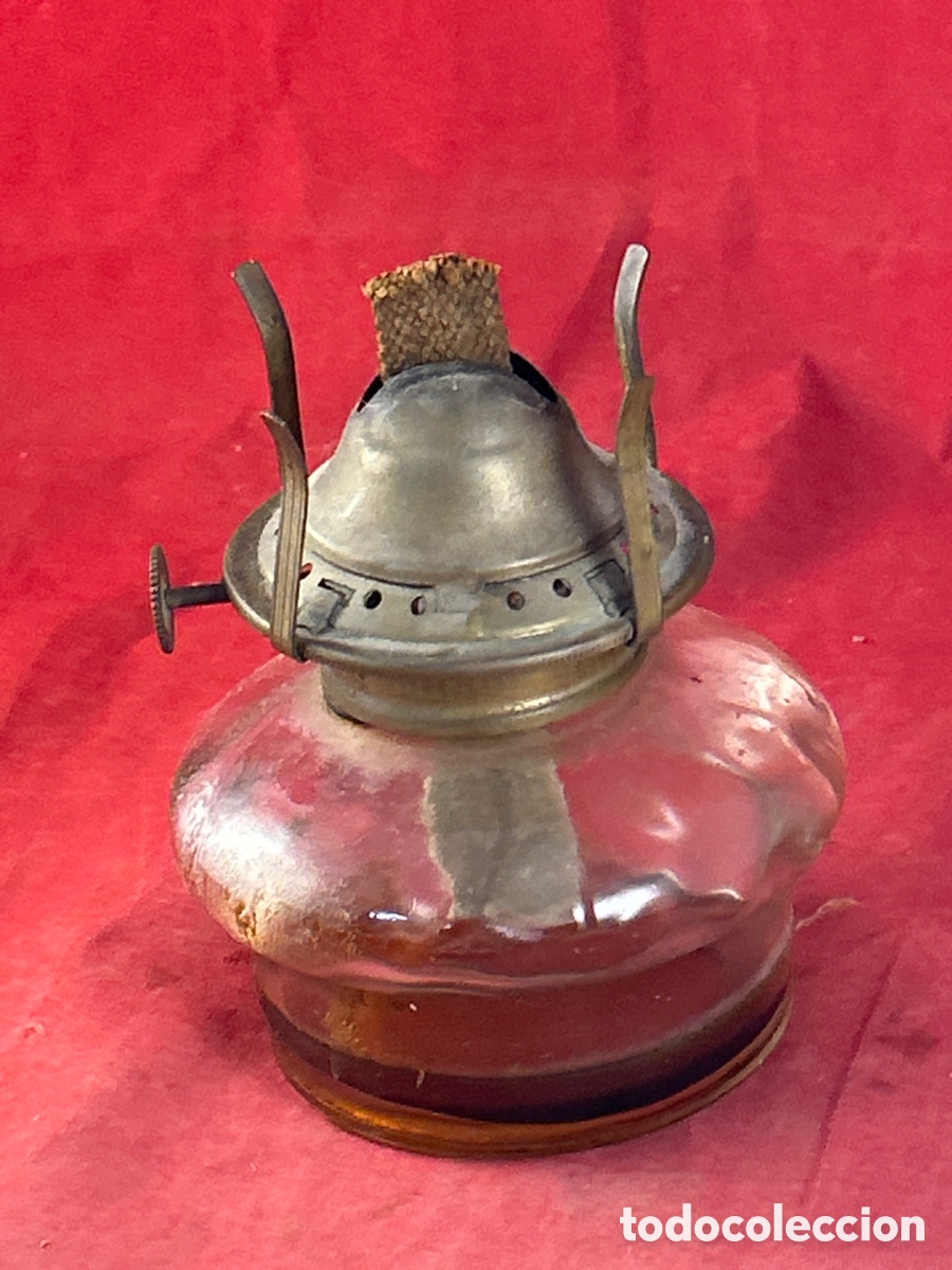 Antig&uuml;edades: quinqu&eacute; l&aacute;mpara de aceite - Foto 1