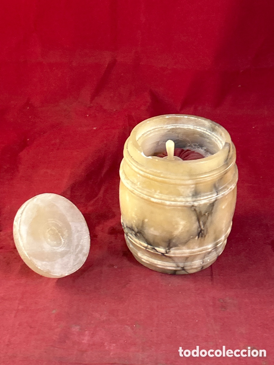 Antig&uuml;edades: POLVORERA ANTIGUA M&Aacute;RMOL - Foto 2