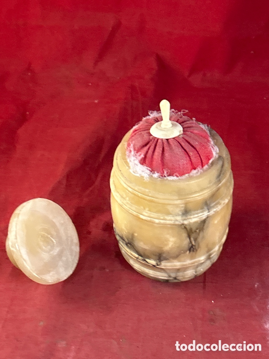 Antig&uuml;edades: POLVORERA ANTIGUA M&Aacute;RMOL - Foto 4