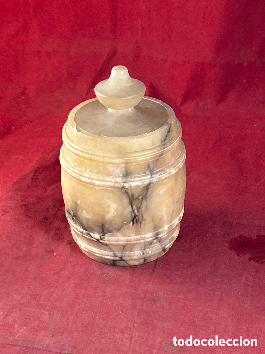 Antig&uuml;edades: POLVORERA ANTIGUA M&Aacute;RMOL - Foto 1