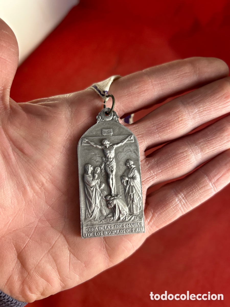 Antig&uuml;edades: MEDALLA RELIGIOSA - Foto 4