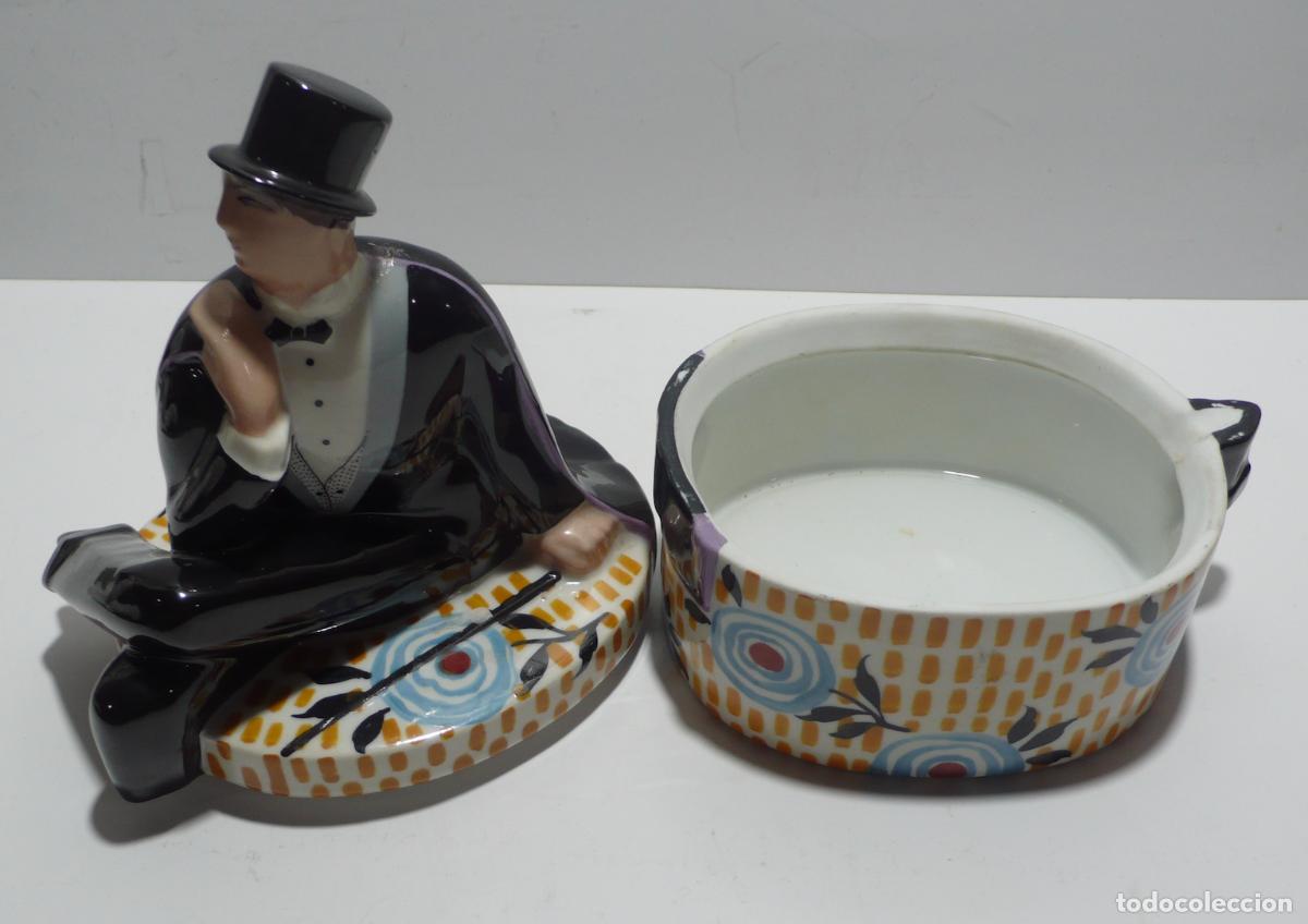 Antig&uuml;edades: CAJA PORCELANA - Foto 3