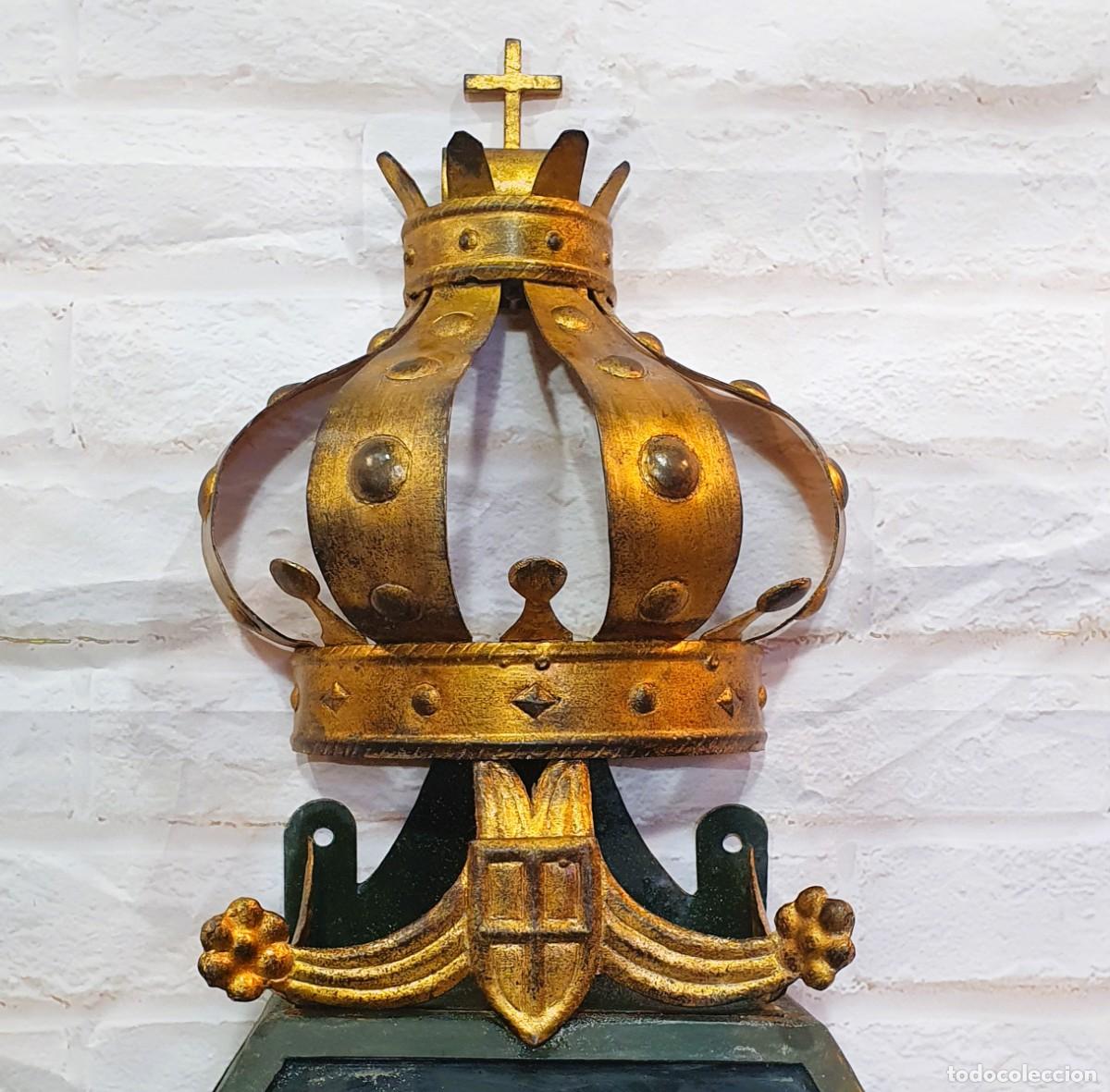 Antig&uuml;edades: Gran farol de forja antiguo S.XVIII - Foto 5