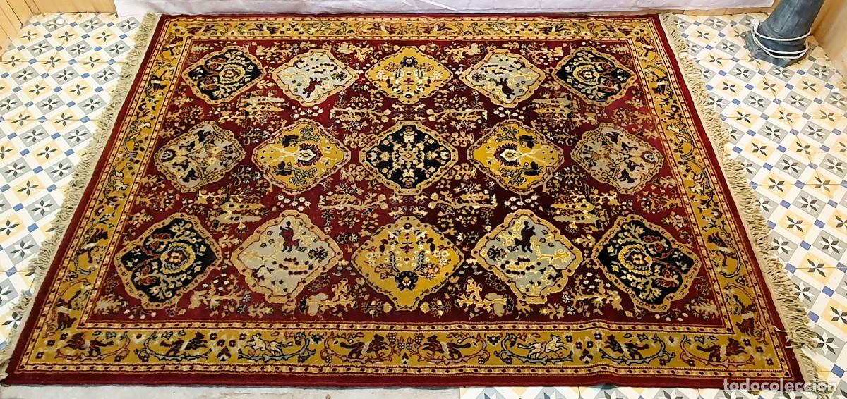 Antig&uuml;edades: Alfombra persa de lana - Foto 2