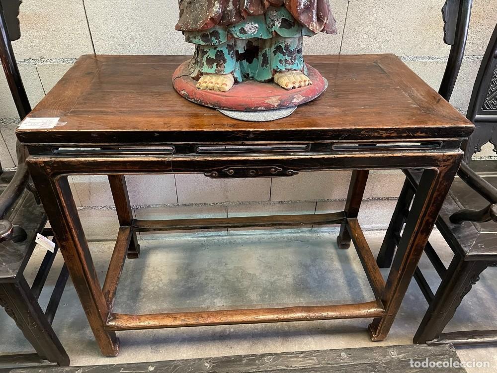 Antig&uuml;edades: mesa antigua china original - Foto 1