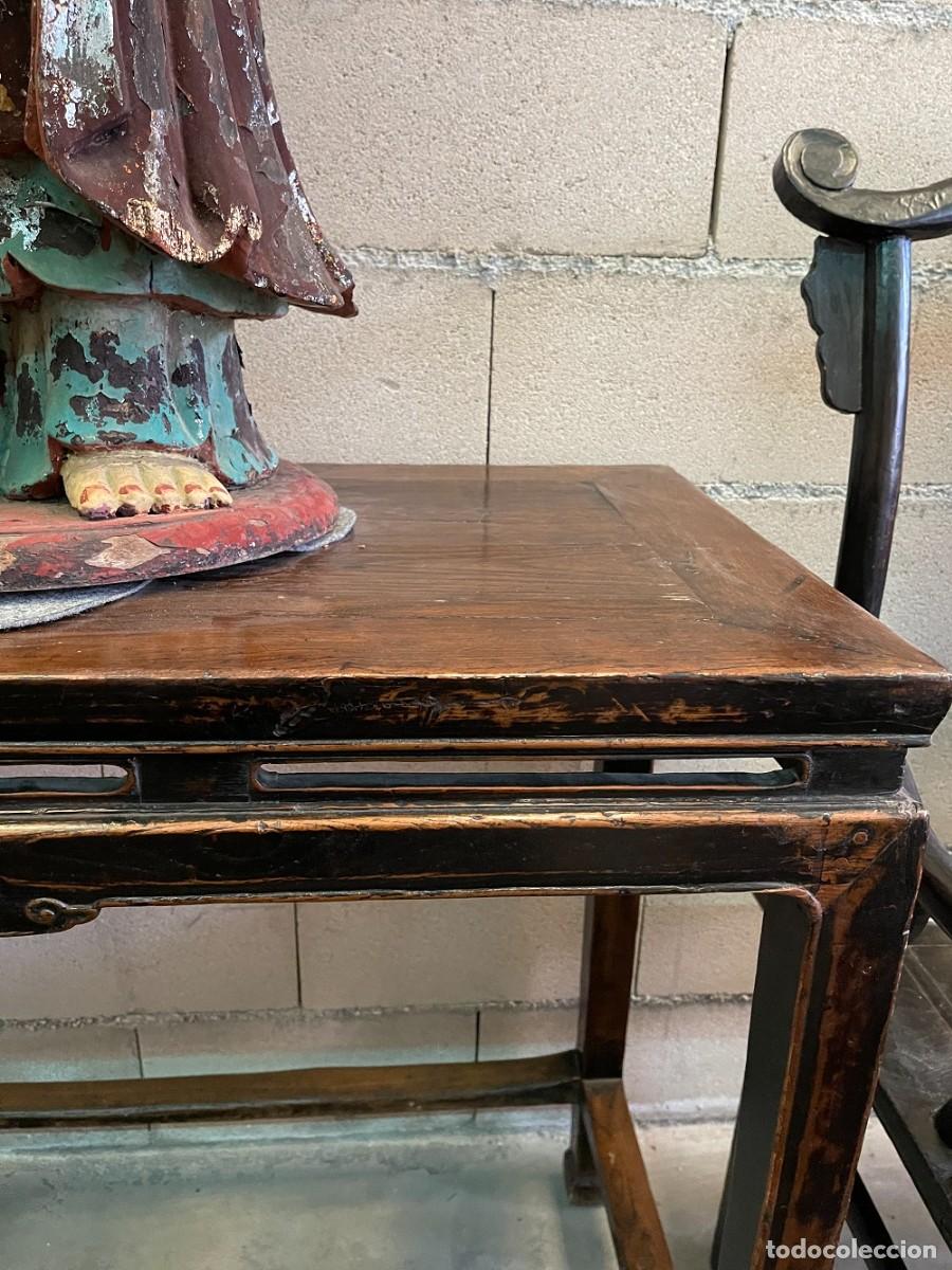 Antig&uuml;edades: mesa antigua china original - Foto 3
