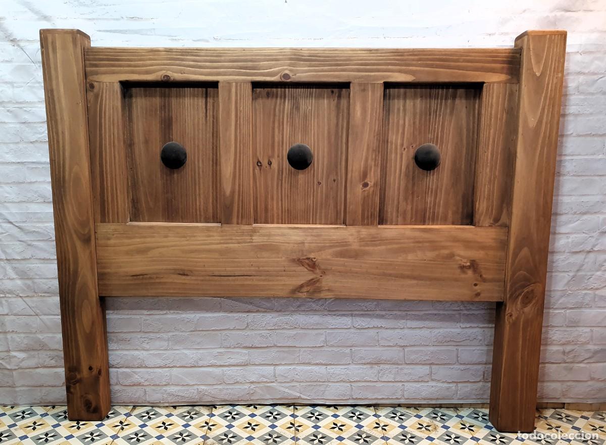 Antig&uuml;edades: Cabecero de madera - Foto 1
