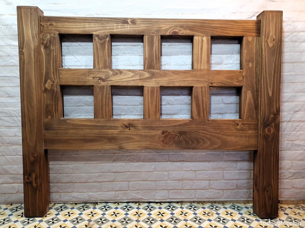 Antig&uuml;edades: Cabecero de madera - Foto 2