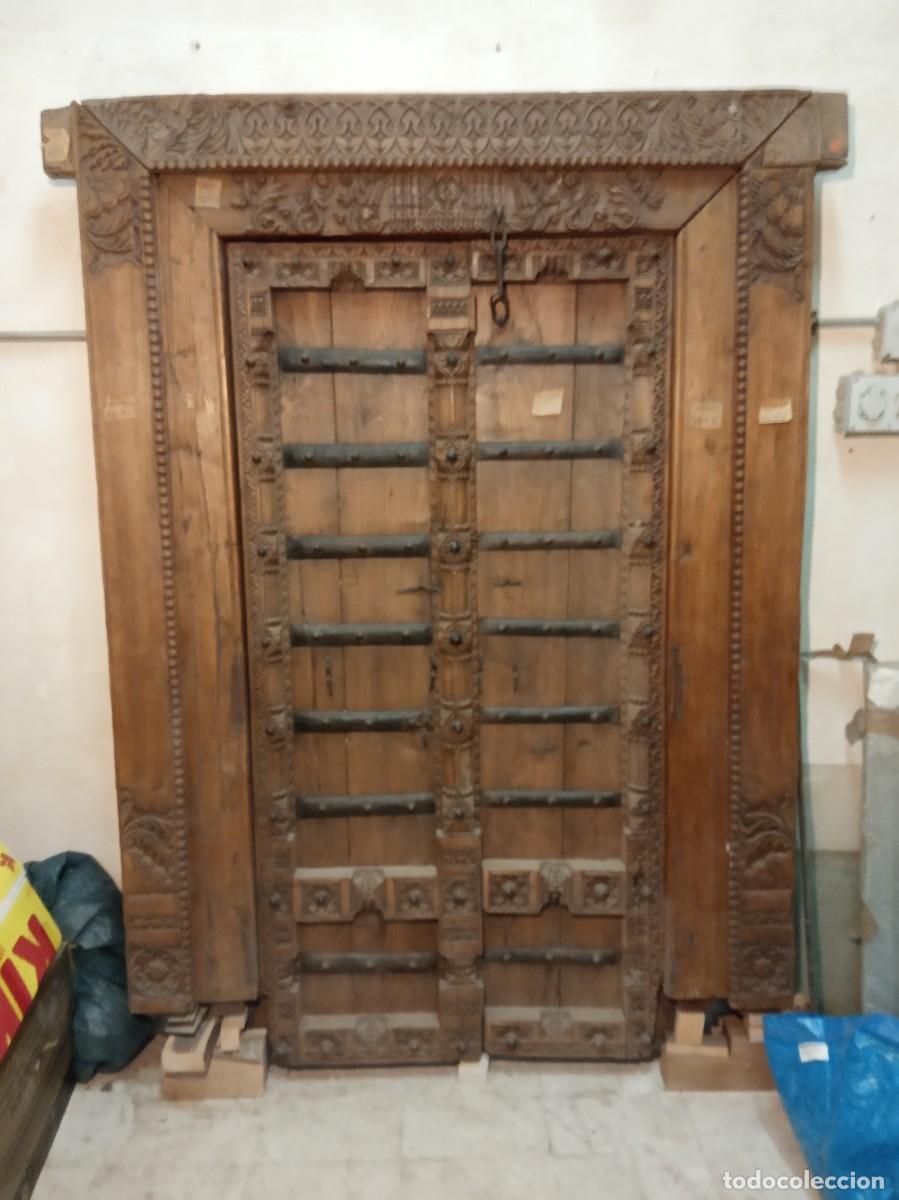 Antig&uuml;edades: ANTIGUA PUERTA DE INDIA - Foto 1